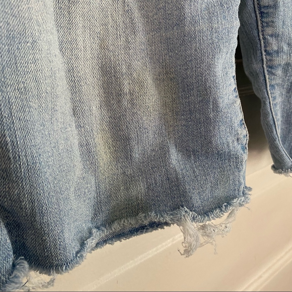 Light Wash Bermuda Cut-Offs - Picture 9 of 9